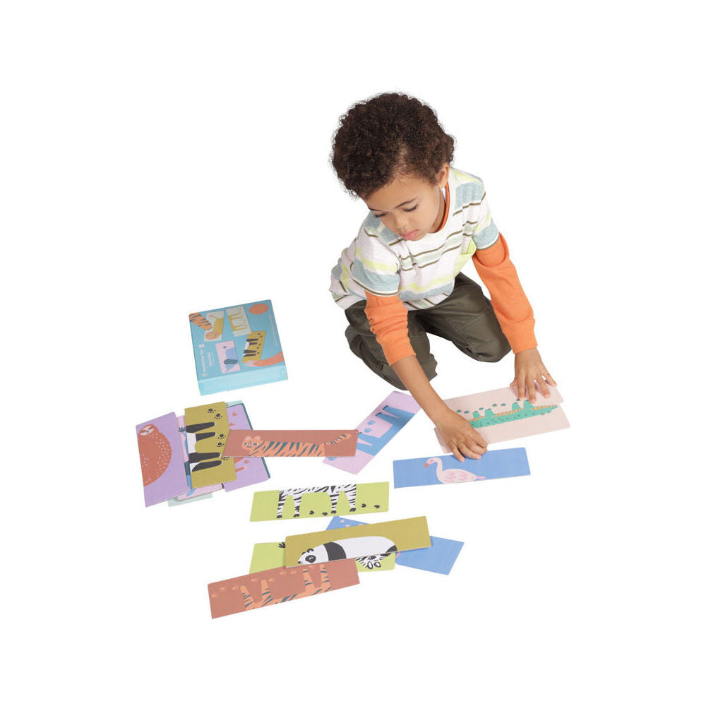 2PK Manhattan Paws & Claws Match Up Game 24x4cm Toy 3y+