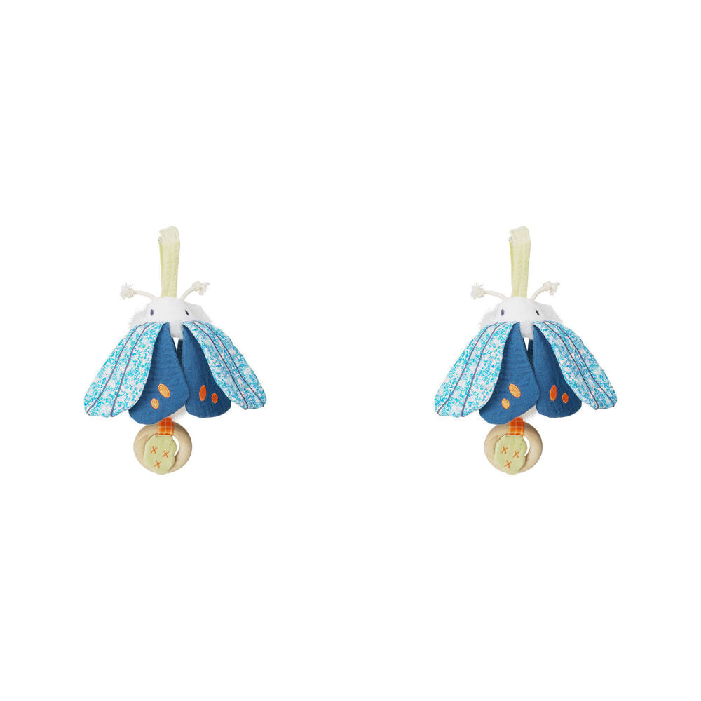 2PK Manhattan Folklore Luna Moth Activity/Sensory Kids/Baby Toy 0m+