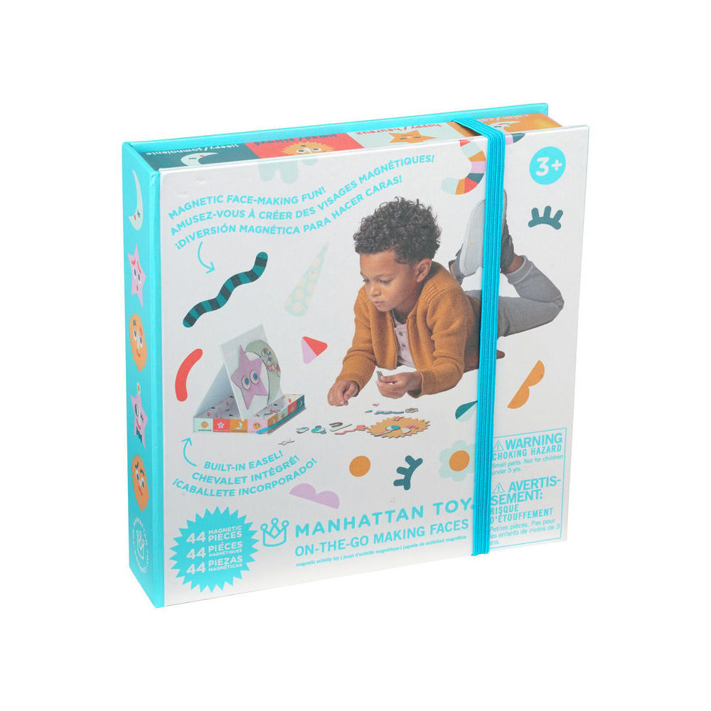 88pc Manhattan Outer Space Face Magnetic Shapes Kids Toy 3y+