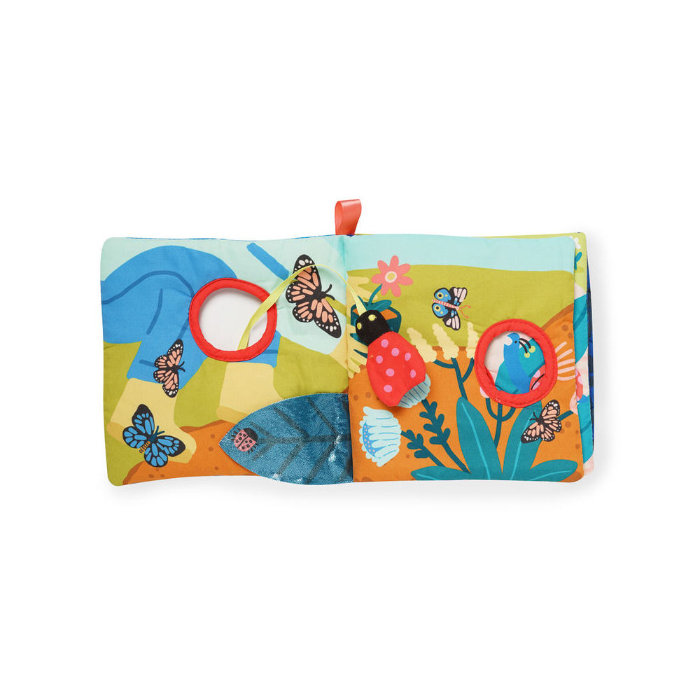 Manhattan Bugging Through Sensory Fabric Book Baby/Toddler Activity Toy 0m+