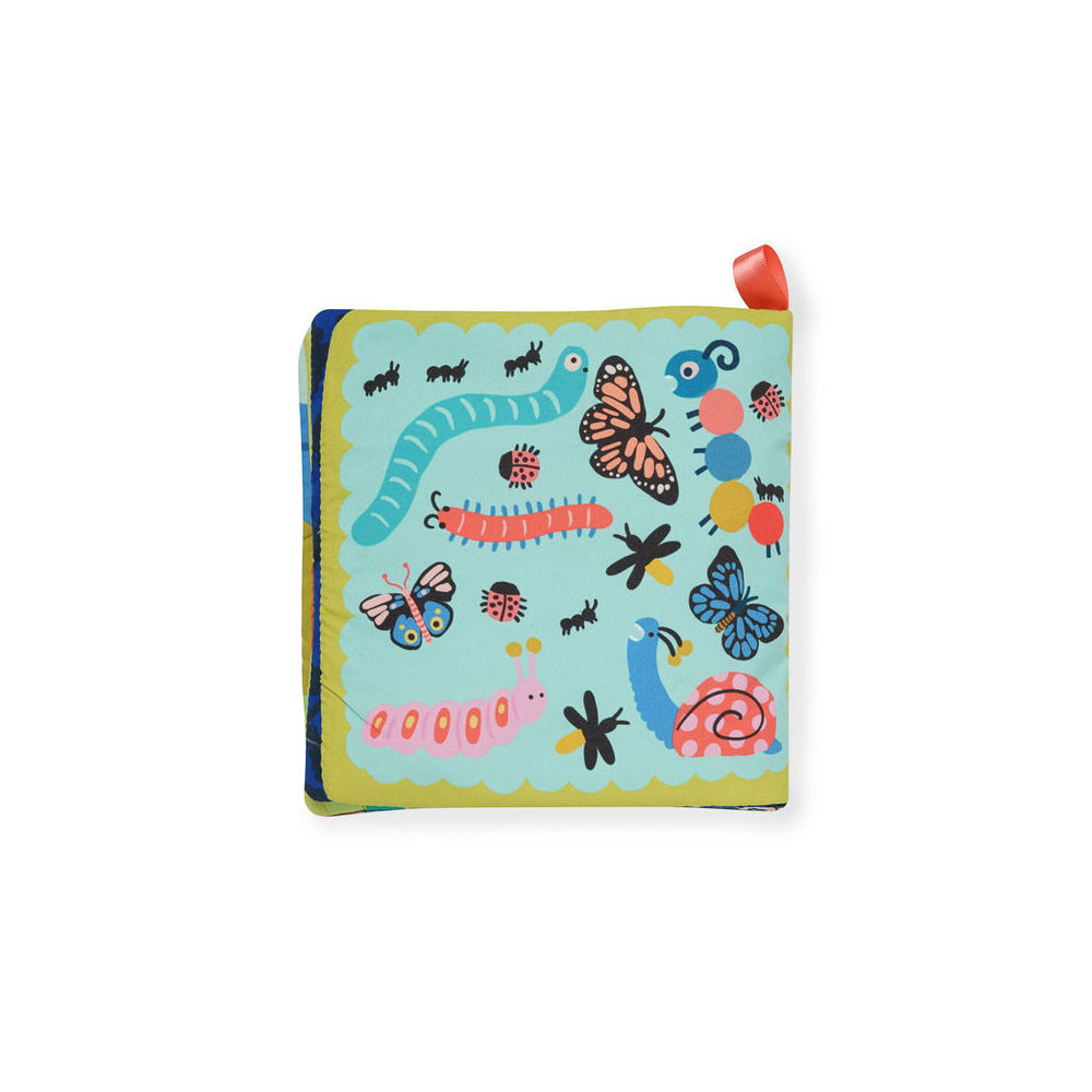 Manhattan Bugging Through Sensory Fabric Book Baby/Toddler Activity Toy 0m+