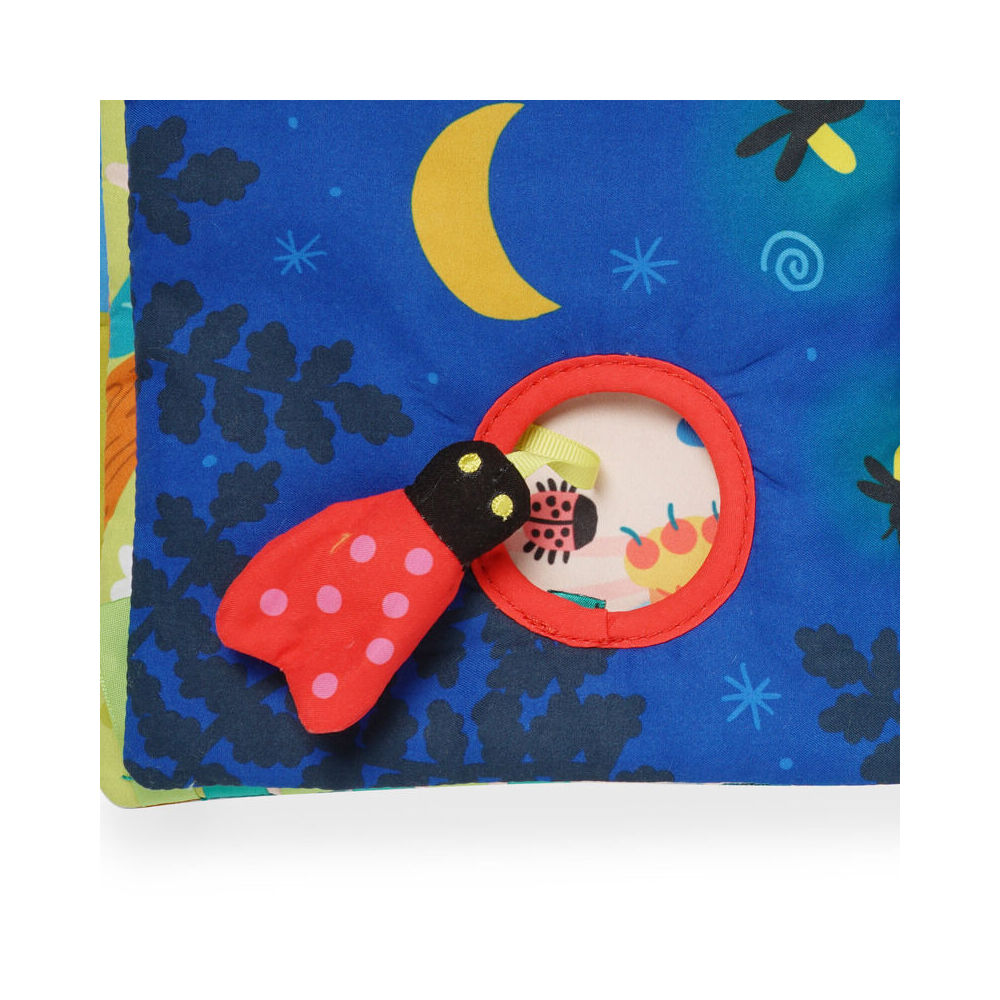 Manhattan Bugging Through Sensory Fabric Book Baby/Toddler Activity Toy 0m+
