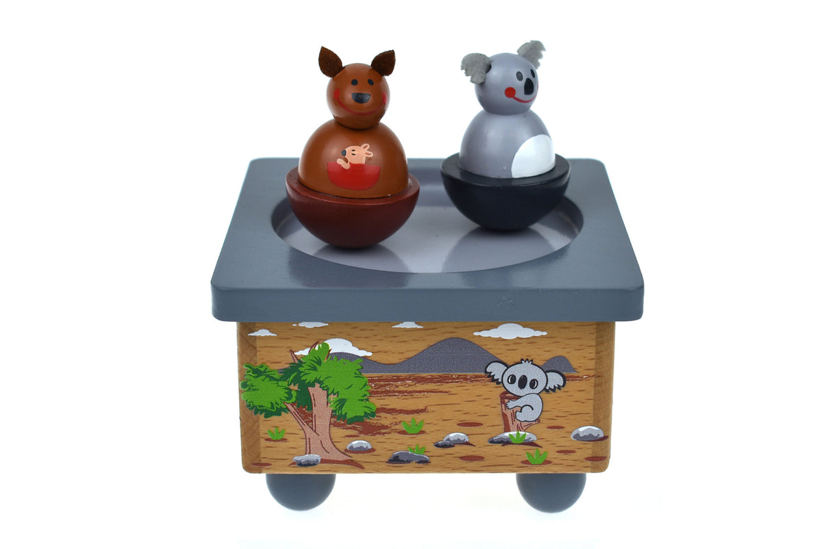 Kaper Kidz Dancing Magnetic Music Box Koala & Kangaroo