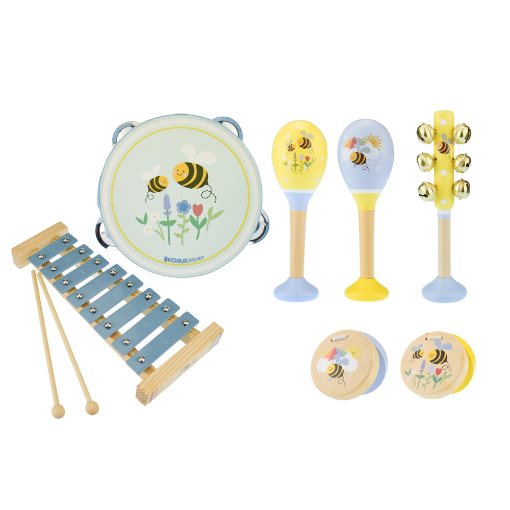 7pc Koala Dream Buzzy Days Bee Musical Set Kids/Childrens Toy 18m+