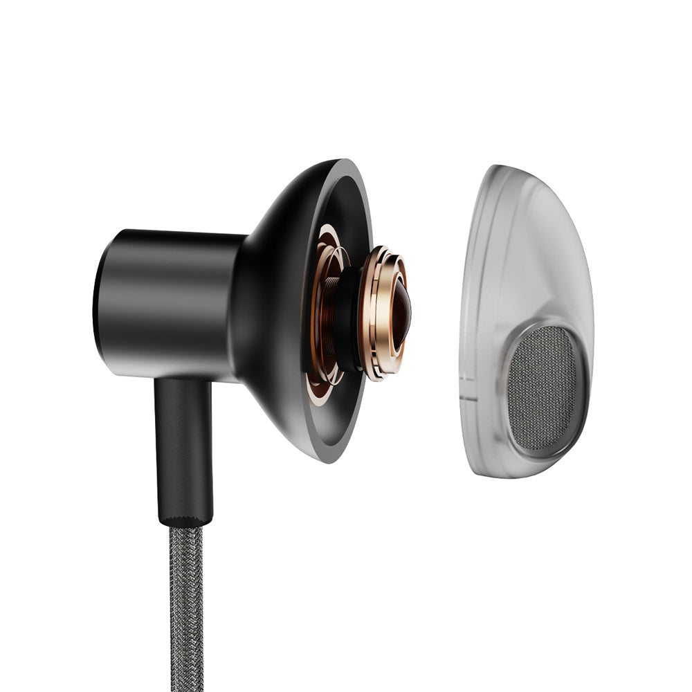HiFuture Mi5 USB-C Wired In-Ear Music Earphones - Black