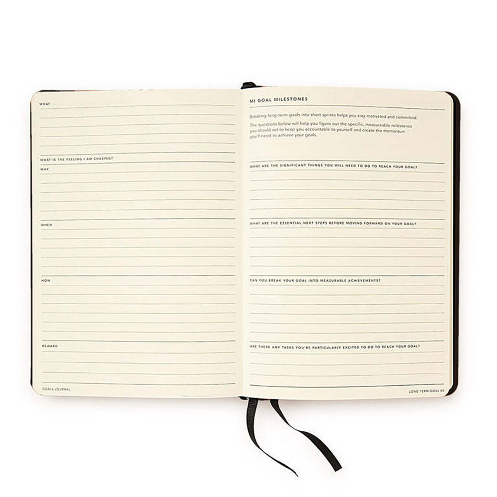 MiGoals Goals Soft Cover A5 Journal/Notebook - Teal