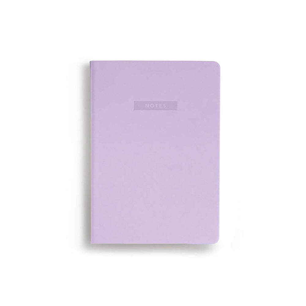 MiGoals Notes Soft Cover A5 Journal/Notebook - Lilac