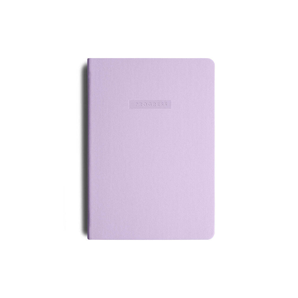 MiGoals Progress Soft Cover A5 Journal/Notebook - Lilac