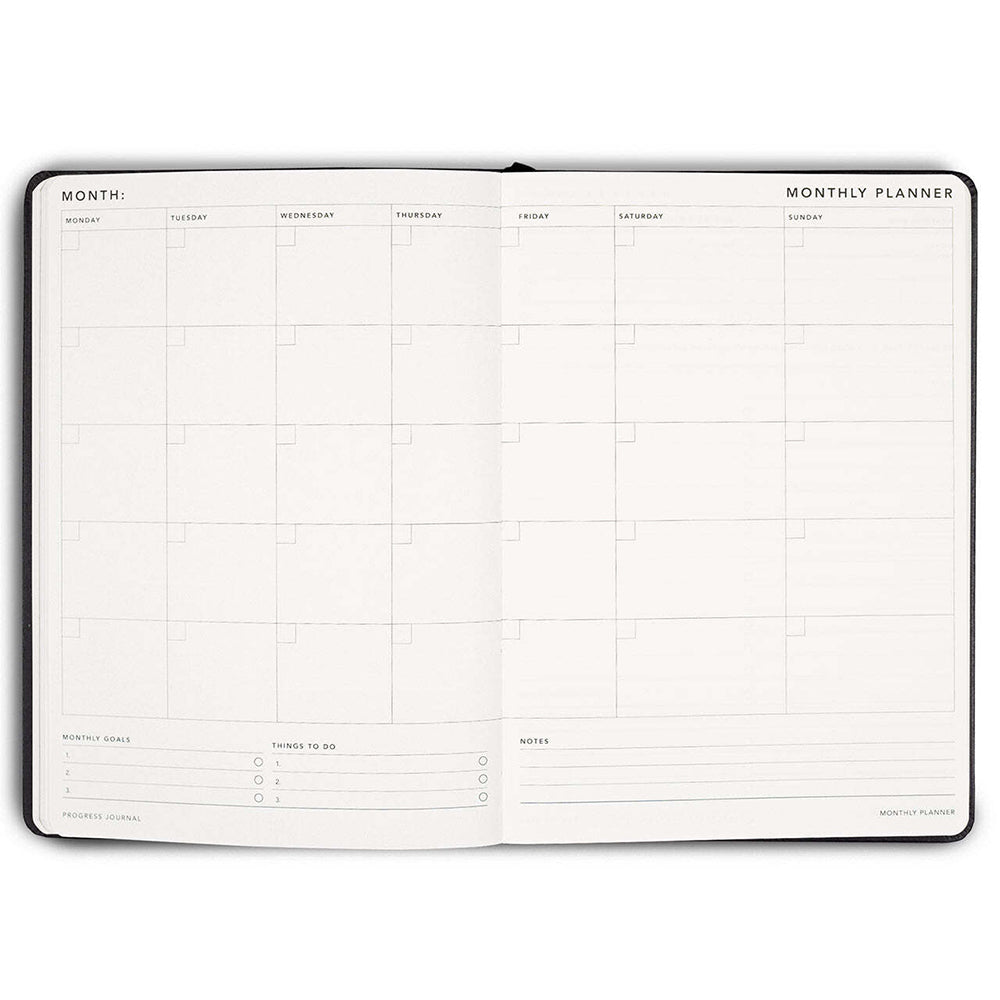 MiGoals Progress Soft Cover A5 Journal/Notebook - Lilac
