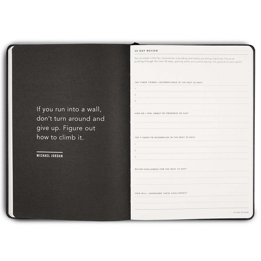 MiGoals Progress Soft Cover A5 Journal/Notebook - Lilac
