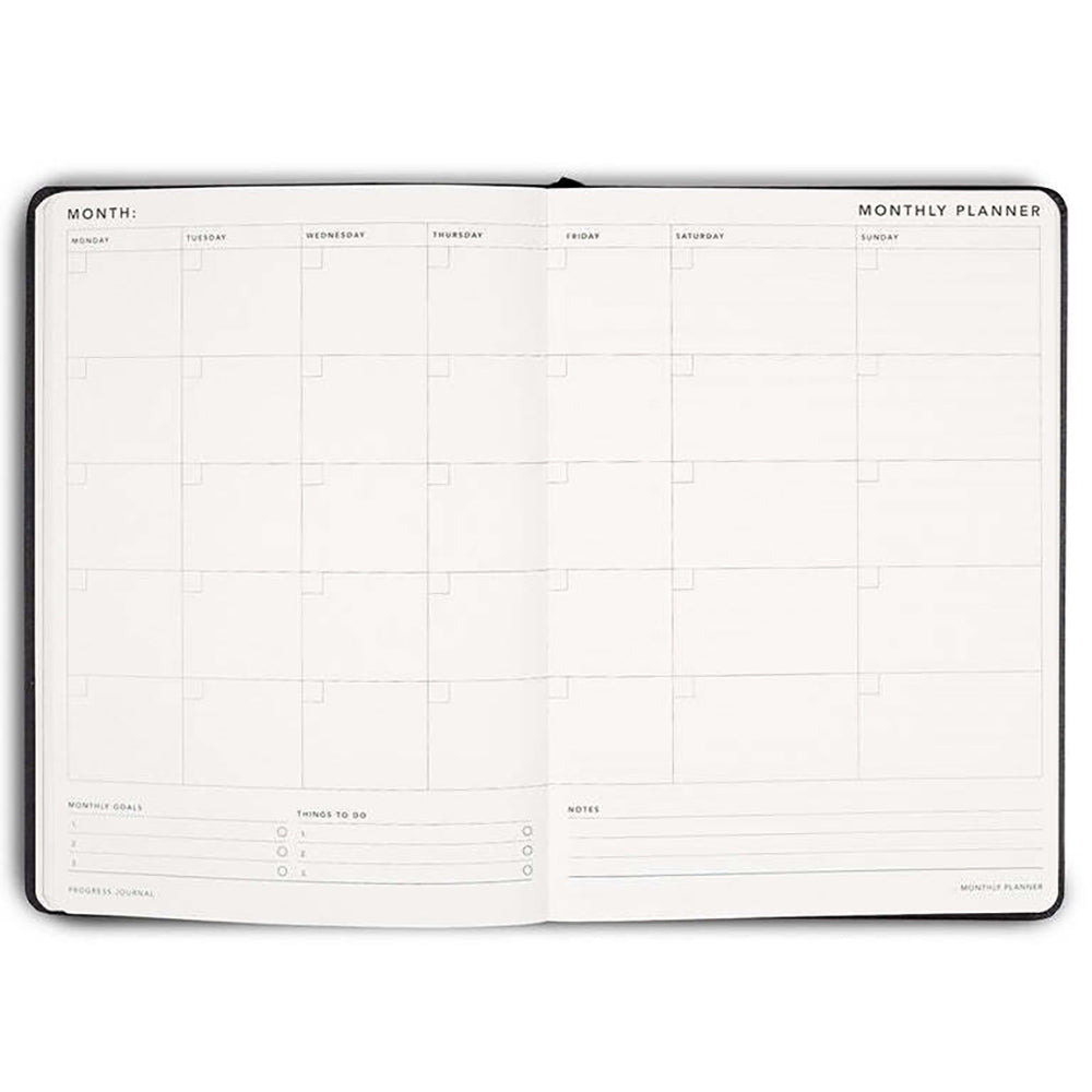 MiGoals Progress Soft Cover A5 Journal/Notebook - Teal