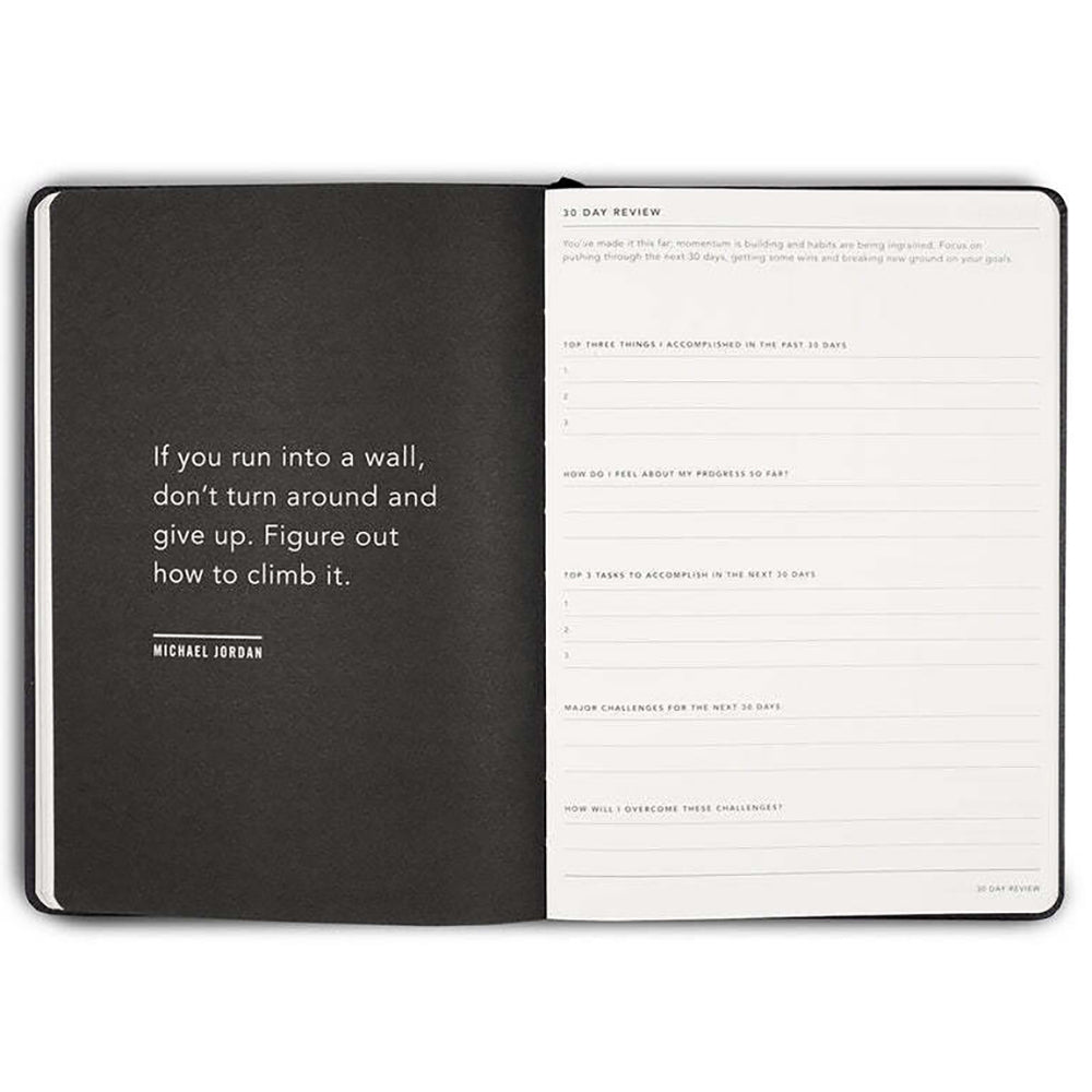 MiGoals Progress Soft Cover A5 Journal/Notebook - Teal
