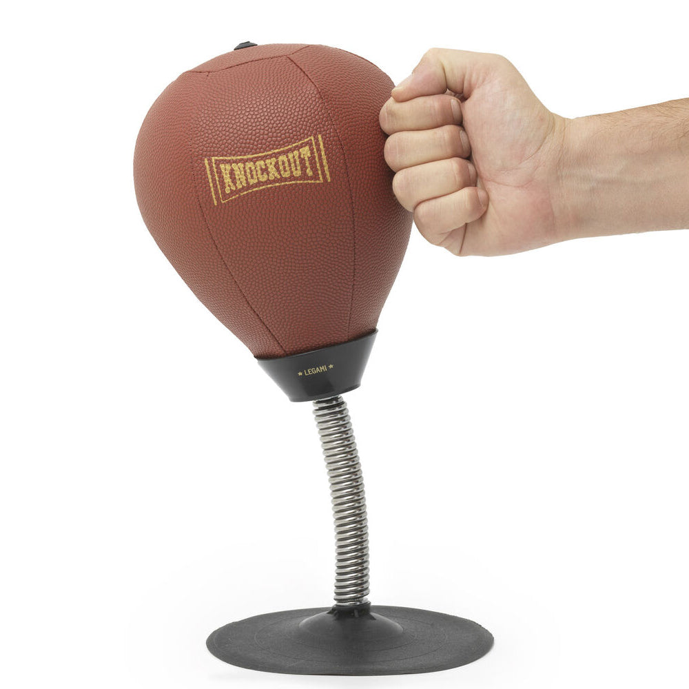 Knockout Tabletop Punching Bag/Ball w/ Air Pump 18cm