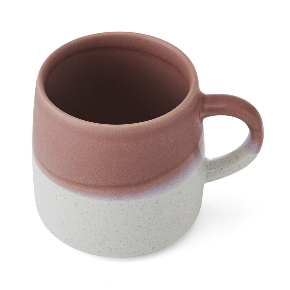 8PK Mikasa 400ml Reactive Glaze Coffee Mug Cup Stoneware Pink