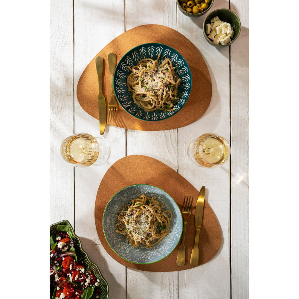 4PK Mikasa Folk Pattern Ceramic Bowl Round Dinnerware 21cm
