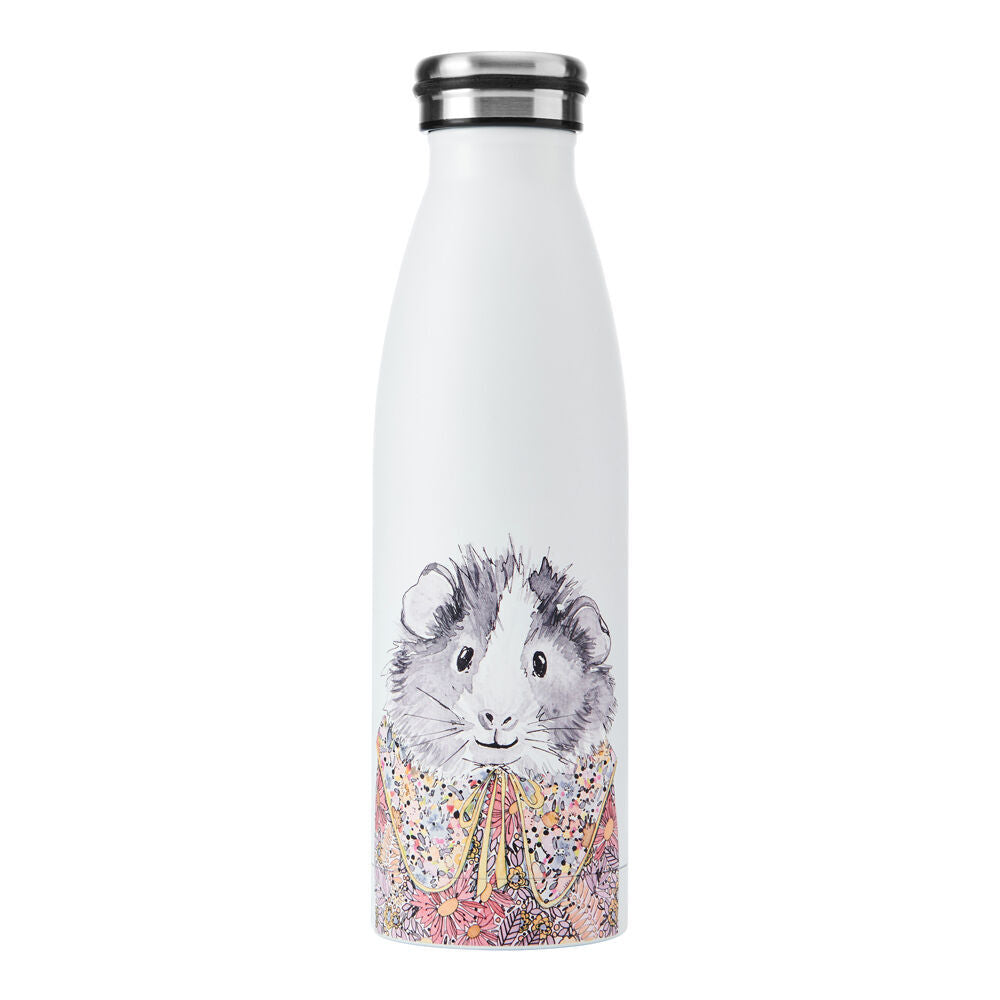 2PK Mikasa x Tipperley Hill Guinea Pig Themed Sleeved Insulated Water Bottle 500mL