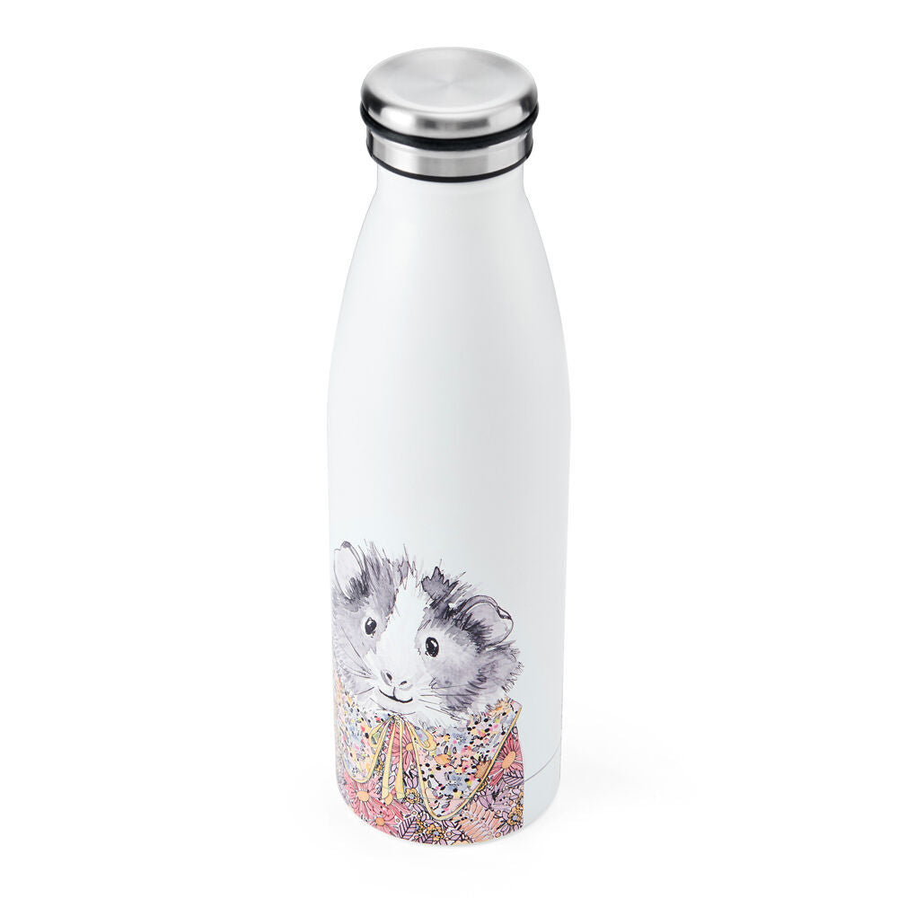 2PK Mikasa x Tipperley Hill Guinea Pig Themed Sleeved Insulated Water Bottle 500mL