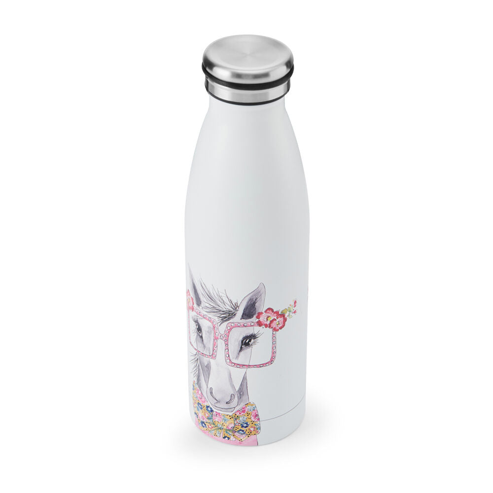 Mikasa x Tipperley Hill Horse Themed Sleeved Insulated Water Bottle 500mL