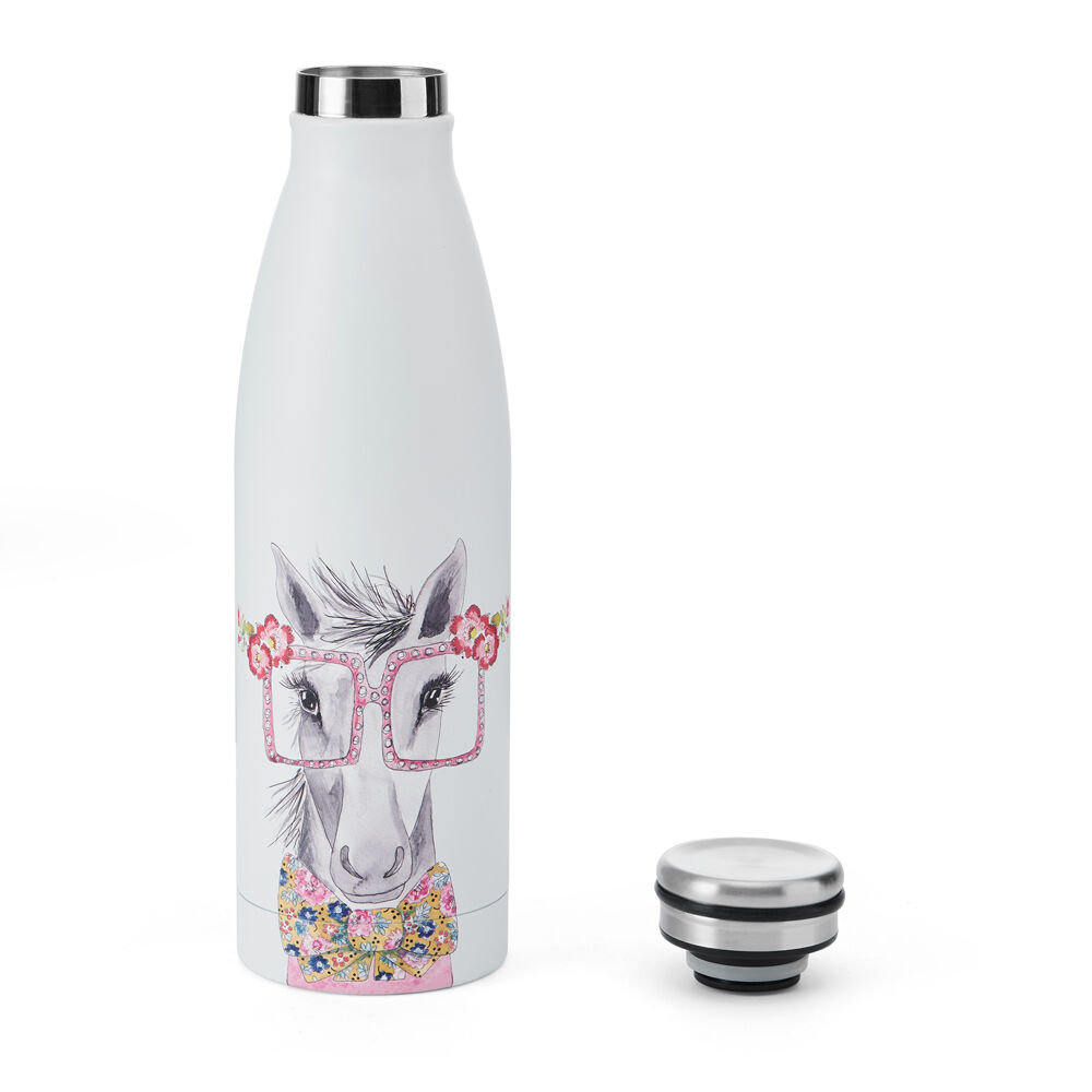 Mikasa x Tipperley Hill Horse Themed Sleeved Insulated Water Bottle 500mL