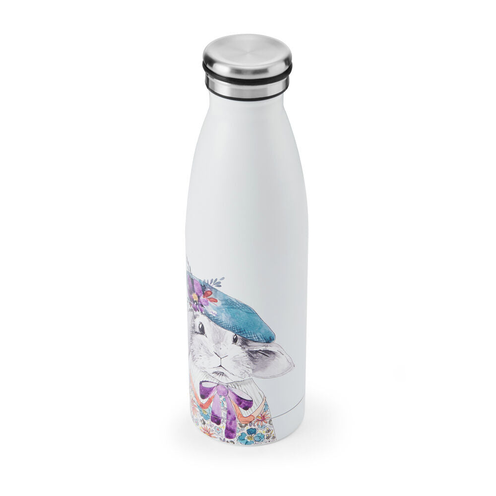 2PK Mikasa x Tipperley Hill Rabbit Themed Sleeved Insulated Water Bottle 500mL