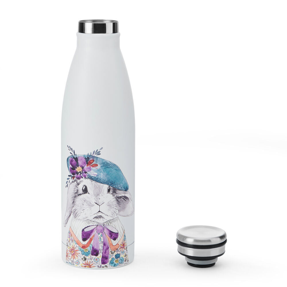 2PK Mikasa x Tipperley Hill Rabbit Themed Sleeved Insulated Water Bottle 500mL