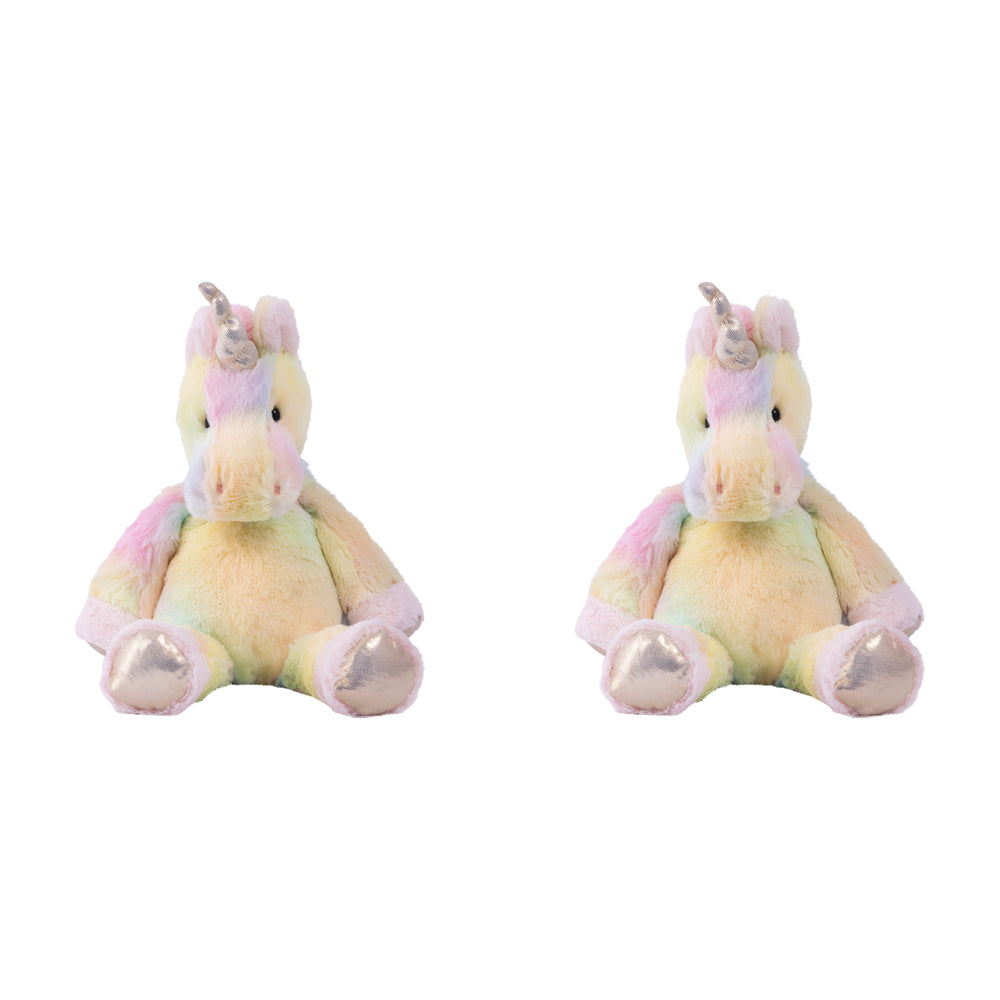2PK Mary Meyer Marshmallow Animal Fro-Yo Unicorn 33cm Soft Plush Toy Kids 0+