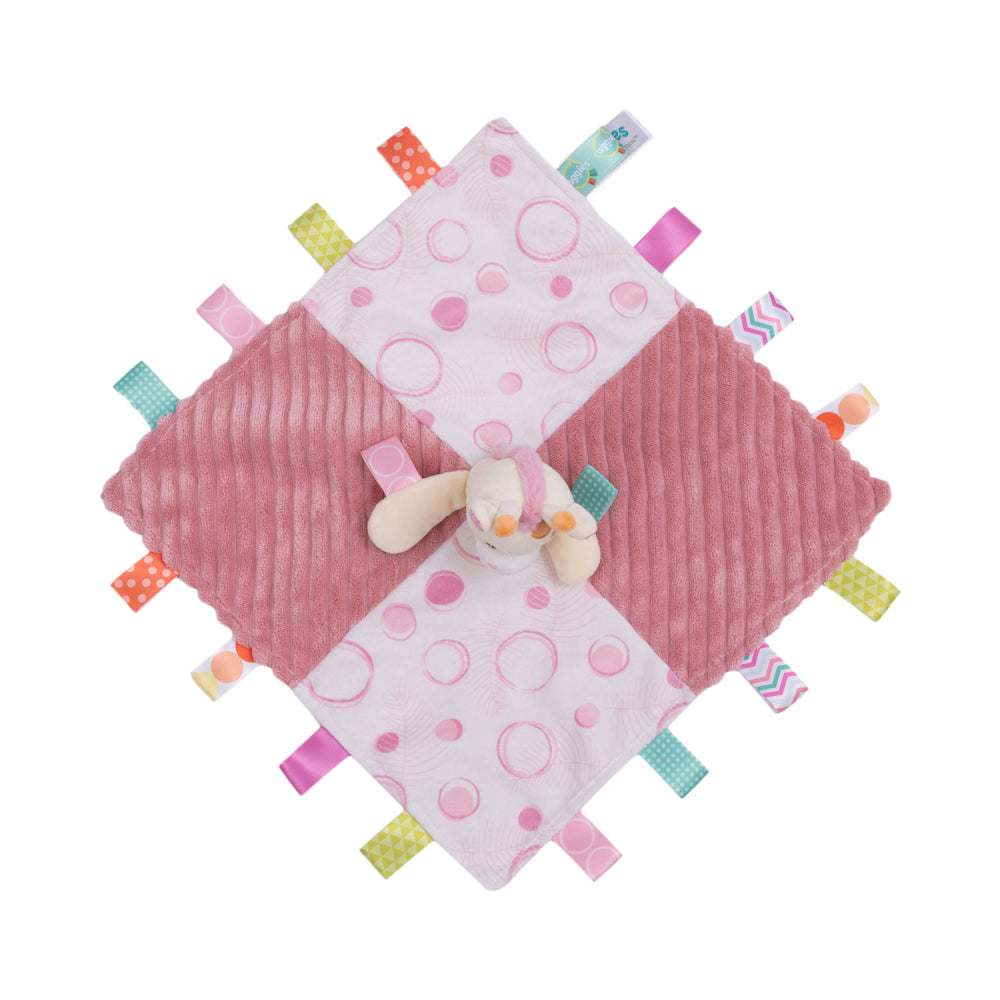 Mary Meyer Taggies Giraffe Character Blanket 33x33cm Kids 0+ Pink