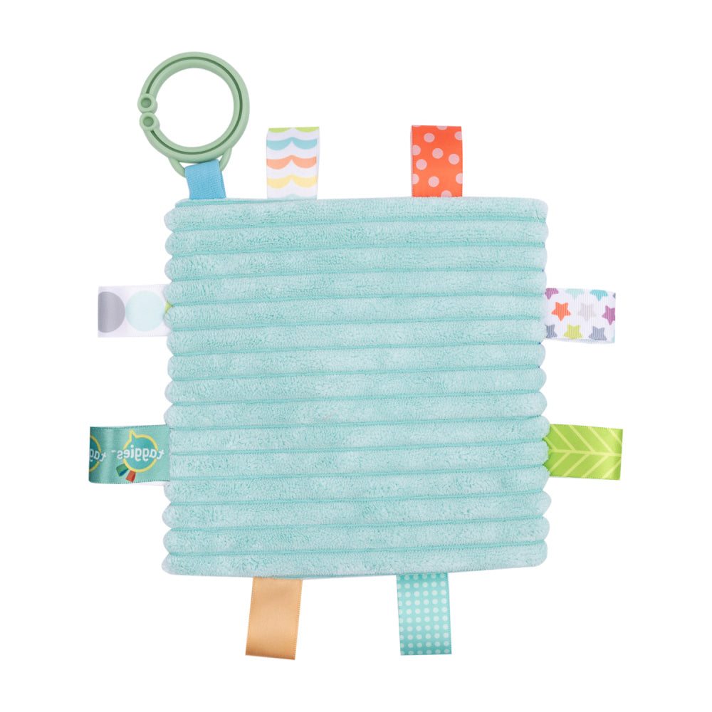 2PK Mary Meyer Taggies Drax Dragon Crinkle Me Activity Toy 16.5cm Kids 0+ Blue