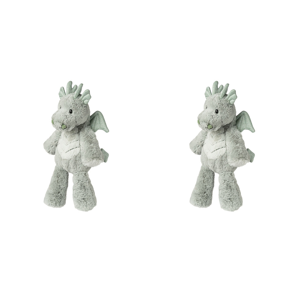 2PK Mary Meyer Marshmallow Animal Dragon 23cm Soft Plush Toy Kids 0+ Green