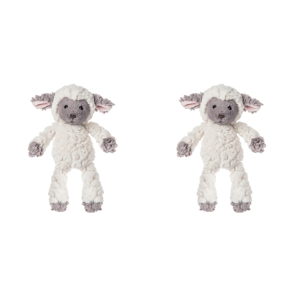 2PK Mary Meyer Nursery Lamb 28cm Soft Plush Toy Kids 0+ White