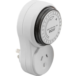 24HR Analogue Mains  Timer 24Hrs 240V