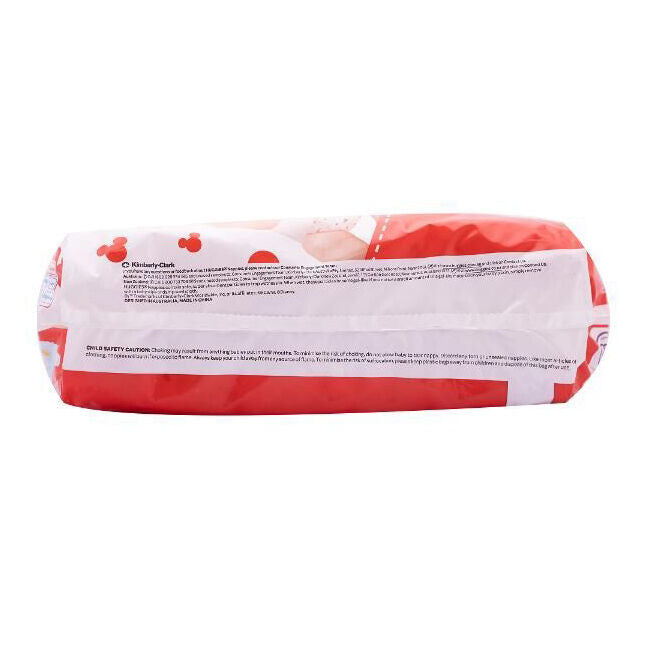 2x 28pc Huggies Essentials Mickey Newborn Absorbent Size 1