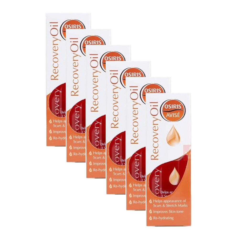 6PK Osiris Scar & Stretch Mark Recovery Oil 100ml Body Skin Care