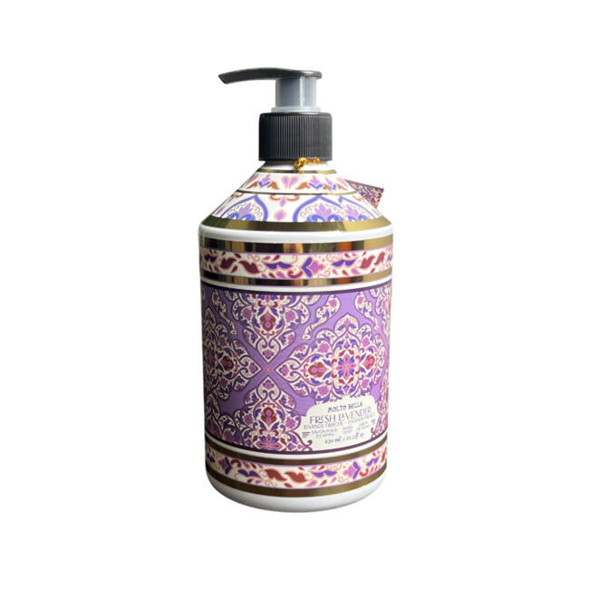 12x Molto Bella Liquid Hand Soap Fresh Lavender 630ml Care