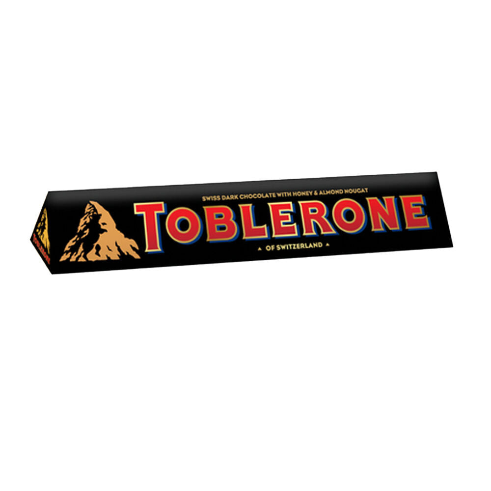 20PK Toblerone Dark Chocolate Blocks w/ Honey & Almond Nougat Confectionery 100g
