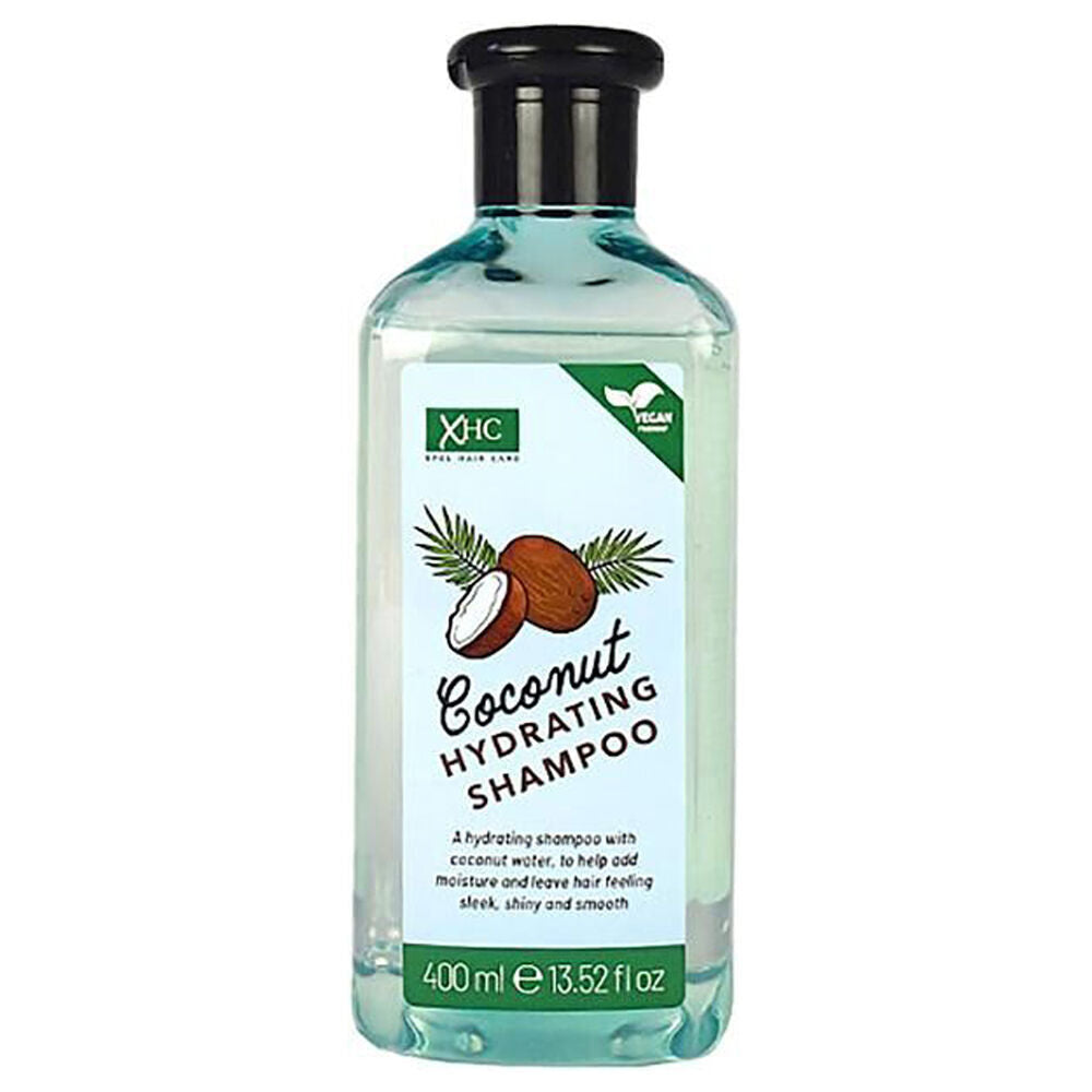 12PK XHC Coconut Scent Hydrating Shampoo For All Hair Types 400ml Vegan