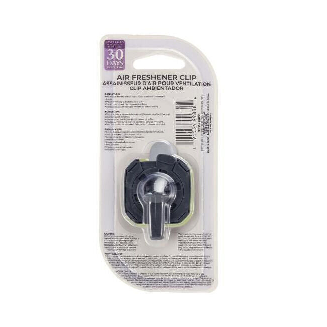 12PK Air Fusion Freshener Clip Lavender 4ml Car Fragrance Odour Eliminator