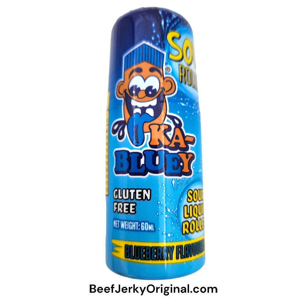 12PK Ka-Bluey Sour Goblicker Candy in Blueberry/Raspberry Flavour 60ml Assort