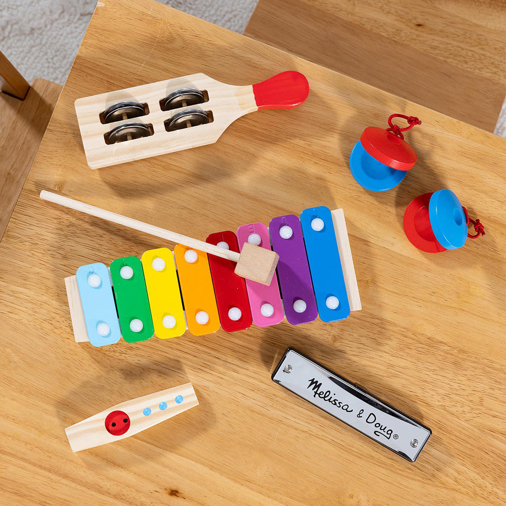 Melissa & Doug Band-in-a-Box Hum! Jangle! Shake! Kids/Childrens Toy 3+