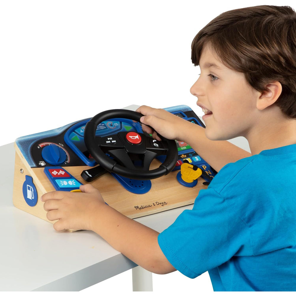 Melissa & Doug Vroom & Zoom Interactive Dashboard Kids/Childrens Toy 3+