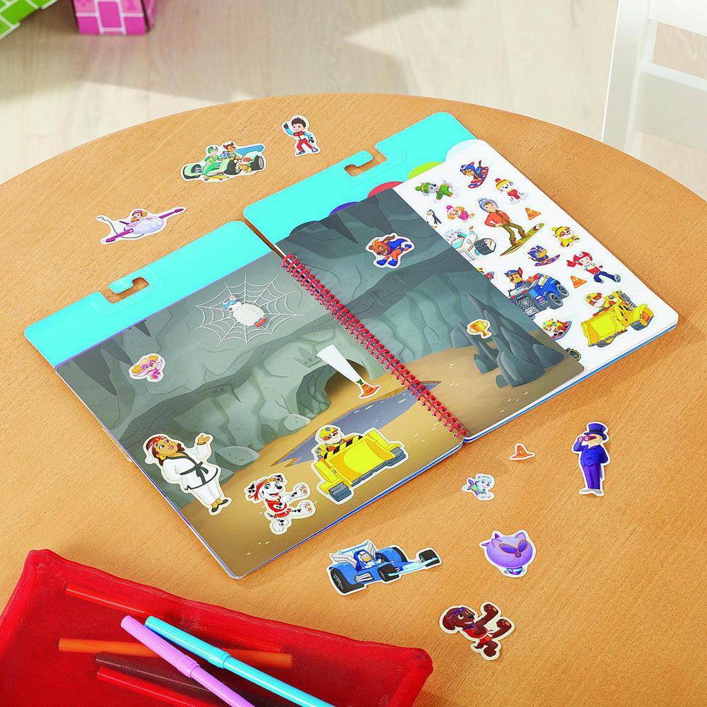 2PK Melissa & Doug Paw PatrolRestickable Sticker Mission Kids/Childrens Toy 3+