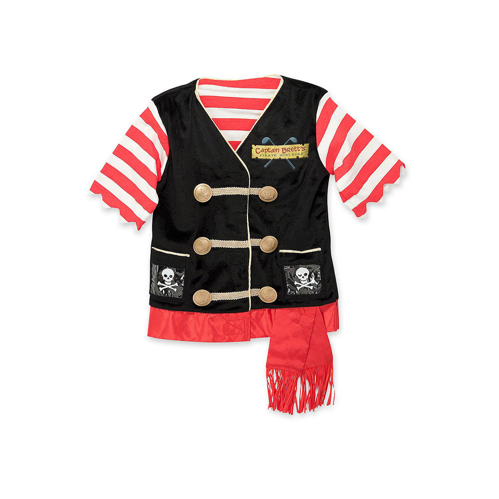 Melissa & Doug Pirate Role Play Costume Set Kids/Childrens Toy 3+