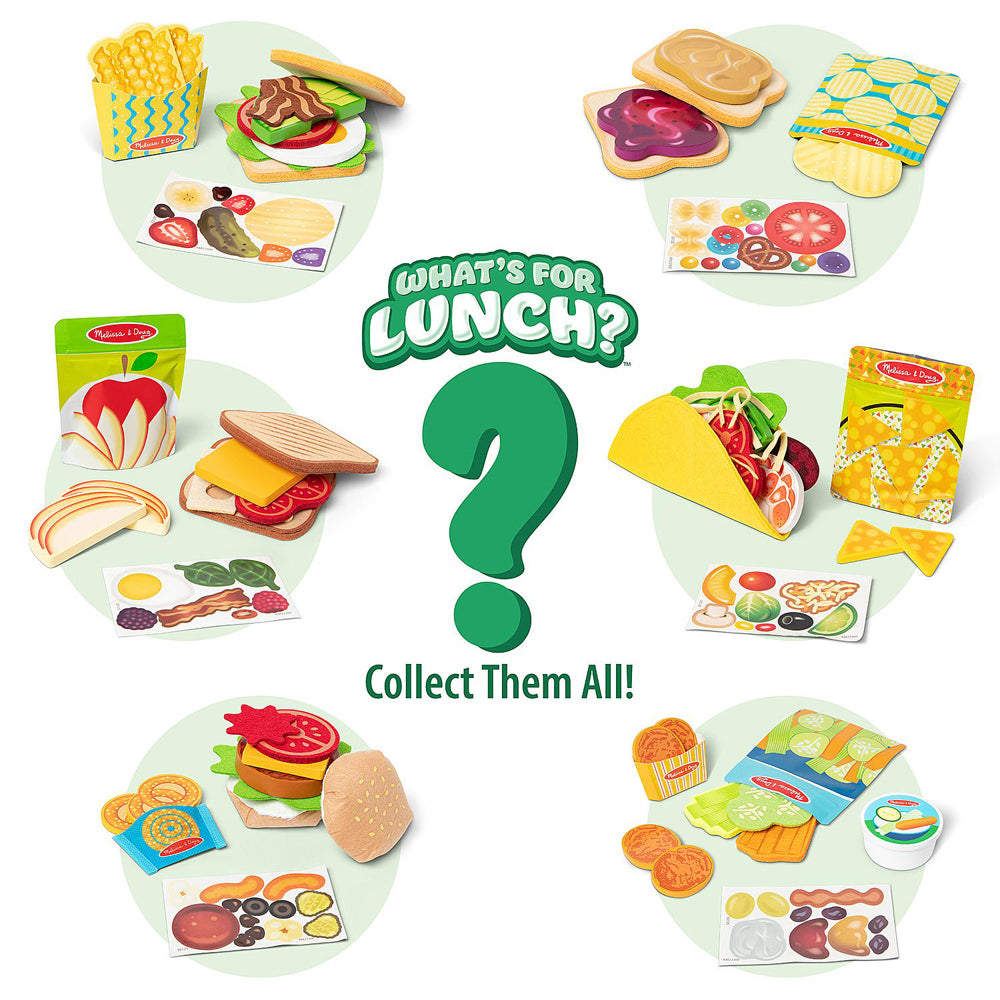 Melissa & Doug What's For Lunch PK6 Series 2 Kids/Childrens Toy 2+