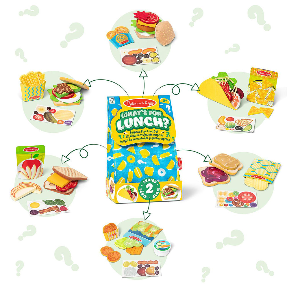 Melissa & Doug What's For Lunch PK6 Series 2 Kids/Childrens Toy 2+