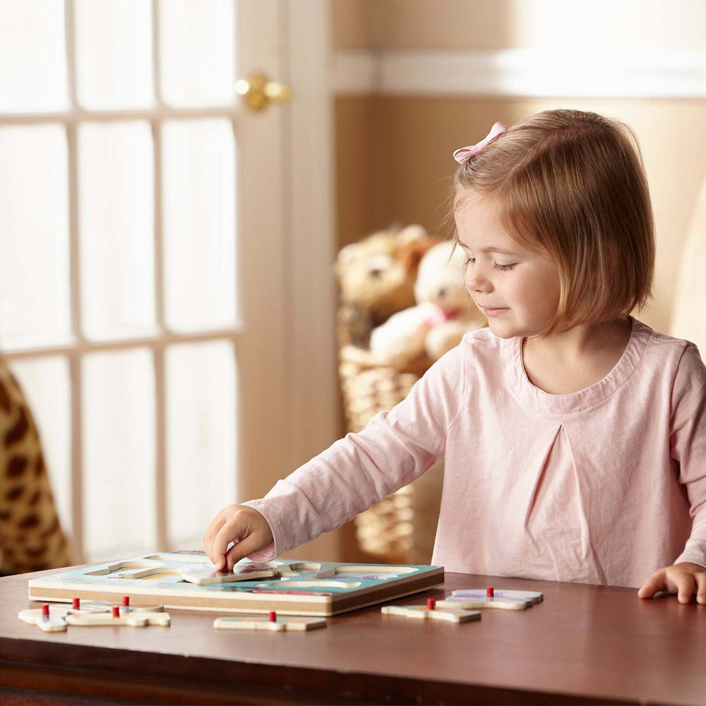 Melissa & Doug Musical Instruments Sound Puzzle 8pc Kids/Childrens Toy 2+