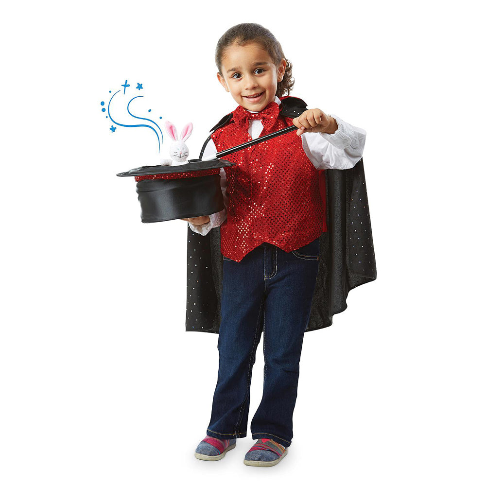 Melissa & Doug Magician Costume Set  Kids/Childrens Toy 3+