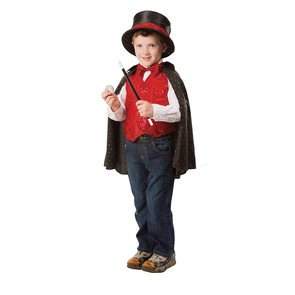 Melissa & Doug Magician Costume Set  Kids/Childrens Toy 3+