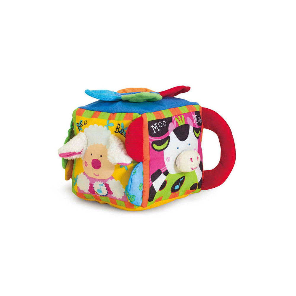 Melissa & Doug Musical Farmyard Cube Kids/Childrens Toy 6m+