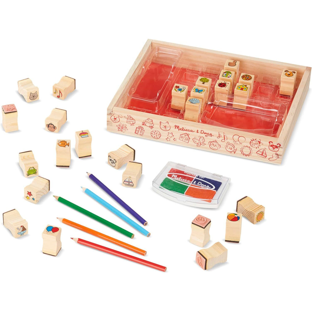 Melissa & Doug Favorite Things Stamp Set Kids/Childrens Toy 4+