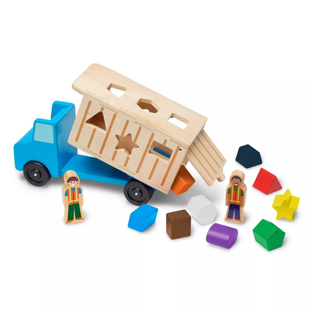 Melissa & Doug Shape-Sorting Dump Truck Kids/Childrens Toy 2+